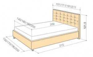 Кровать Fernando